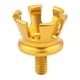 thumbnail image 1 of Pernos De Tornillo De Asiento De Aluminio Estilo Corona De Motocicleta De 1/4 "para Harleys Golden, 1 of 5