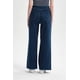 thumbnail image 3 of Jeans Mujer Calce Recto Línea Pretina Azul Oscuro, 3 of 4