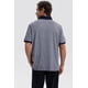 thumbnail image 3 of Polera Hombre Botón Gris, 3 of 4