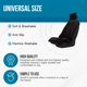thumbnail image 4 of Cubierta de asiento Dryva 70 cm impermeable de microfibra - paquete de 1, 4 of 5