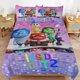 thumbnail image 1 of x192 Inside Out 2 Bed Duvet Cover Microfiber Bedding Sets 3D Printed Lightweight 3 Piece Comforter Sets, 1 Duvet Cover And 2 Pillow Shams for Kids Boys Girls 79"x90" jn192, 1 of 5