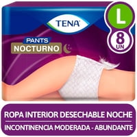 Ropa Interior Desechable Nocturno 8 Un Tena