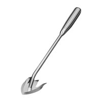 Ioensy - Extractor De Malas Hierbas De Acero Inoxidable, Extractor De Malas Hierbas Manual Para Patio, Bonsái, Mango De Acero Para El Hogar, 3 Dientes