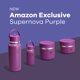 thumbnail image 3 of Botella de agua Hydro Flask 946 ml aislada y a prueba de fugas color morado, 3 of 8