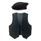 thumbnail image 1 of Traje Gaucho Chaleco + Boina Para Niños Fiestas Patrias, 1 of 3