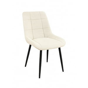 Habita2 Chile - Silla Tapizada Merichair Black Blanco Crudo