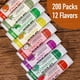 thumbnail image 3 of Bálsamo labial AZEN, paquete de 200 unidades, hidratante y natural, 12 sabores, 3 of 9