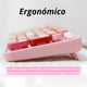 thumbnail image 3 of Teclado + Mouse Inalámbrico Lapiz Labial Retro Mujer - Rosado, 3 of 5