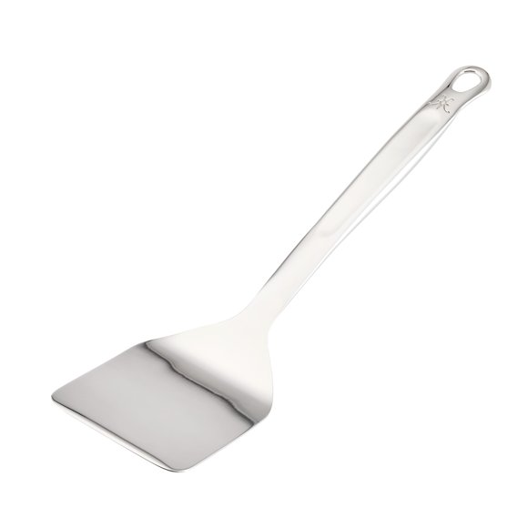 Espátula volteadora Hestan Provisions de acero inoxidable de 33 cm