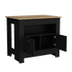 thumbnail image 3 of Isla De Cocina 2 Puertas Negro y Café Claro, 3 of 10