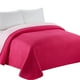 thumbnail image 1 of Cobertor California Magenta Bicolor Reversible Sin Fundas 2 Plazas, 1 of 4