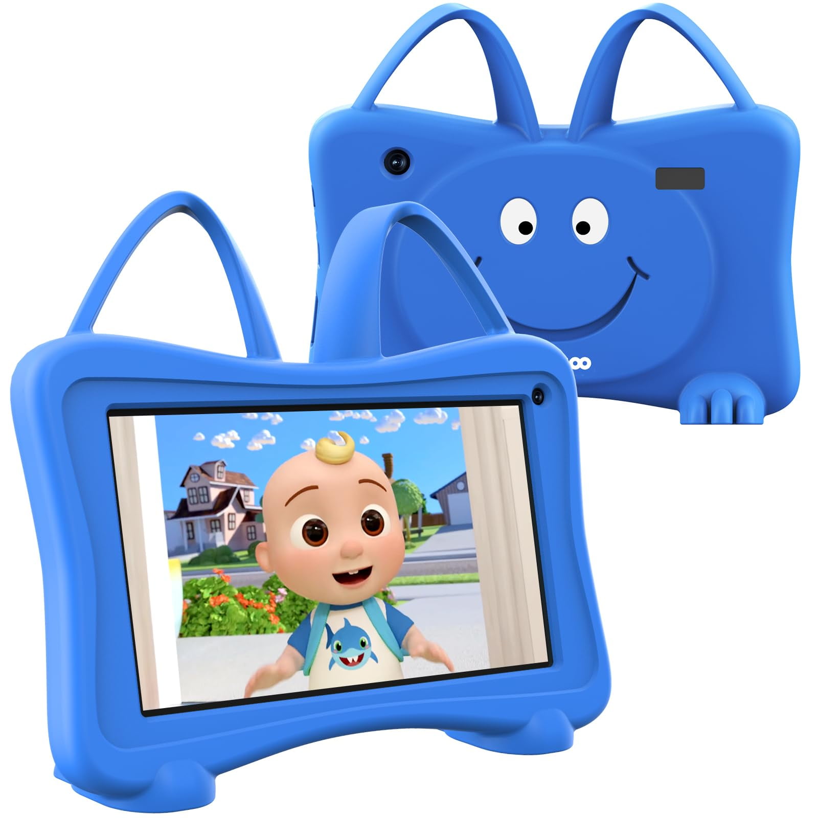 Tablet Trayoo Para Niños, 7 Pulgadas, Wifi, Youtube, Cámara Dual De 64 Gb