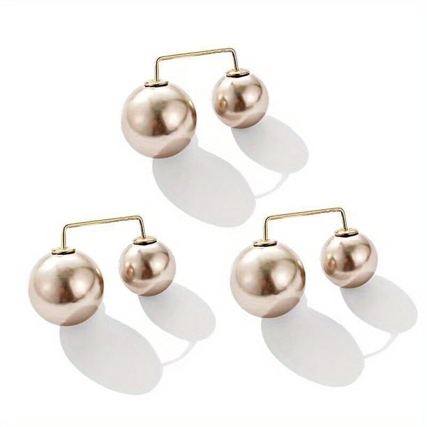 1pc Faux Pearl Pin Brooch - Waist Tightening Brooch for Skirts & Pants