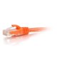 thumbnail image 1 of Cable Ethernet Cat6 C2G Naranja 0,91 m Sin Enganche, 1 of 4
