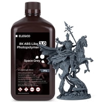 Impresora 3D Elegoo Mejorada Tipo Abs De 8 K, Resina 3.0, 2 Kg, Gris Espacial