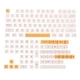 thumbnail image 4 of 140 Teclas PBT Keycaps Honey Milk Theme XDA Profile Fit MX Switch Fuente En Inglés, 4 of 5