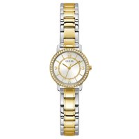 Reloj Guess Para Mujer, 28 Mm, Tono Plata/Dorado, Resistente Al Agua Hasta 30 M