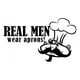 thumbnail image 1 of Decomural Real Men Wear Aprons Kitchen WS-16025, 1 of 2