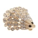 thumbnail image 1 of Cute Sparkle Rhinestone Hedgehog Porcupine Shape Animal Brooch Pin Gold, 1 of 5