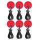 thumbnail image 4 of 6 Piezas Correas De Soporte Para Paleta De Kayak Durable Kayak Remo Snap Clip Hebilla Fija Rojo, 4 of 5