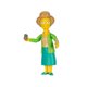thumbnail image 1 of Figura de acción JAKKS Pacific Edna Krabappel 13 cm, 1 of 6