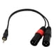 thumbnail image 4 of Cable Bifurcador De 3,5 Mm Estéreo De 1/8" A Doble XLR Macho, 4 of 4