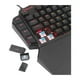 thumbnail image 5 of Teclado Mecanico Gamer Usb Rgb 1 Mano Negro Diti, 5 of 7