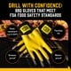 thumbnail image 4 of Guantes para BBQ Hey Grill Hey Pitmaster impermeables y resistentes al calor, talla L, 4 of 8
