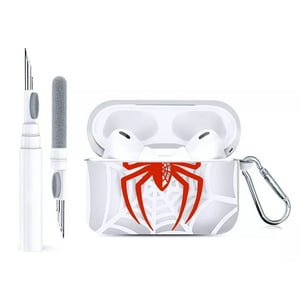 Funda Protectora Aaronmei Para Airpods 3 Roja Blanca