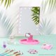 thumbnail image 2 of Espejo de tocador Get Trend Hello Kitty LED con bandeja para accesorios, 2 of 6