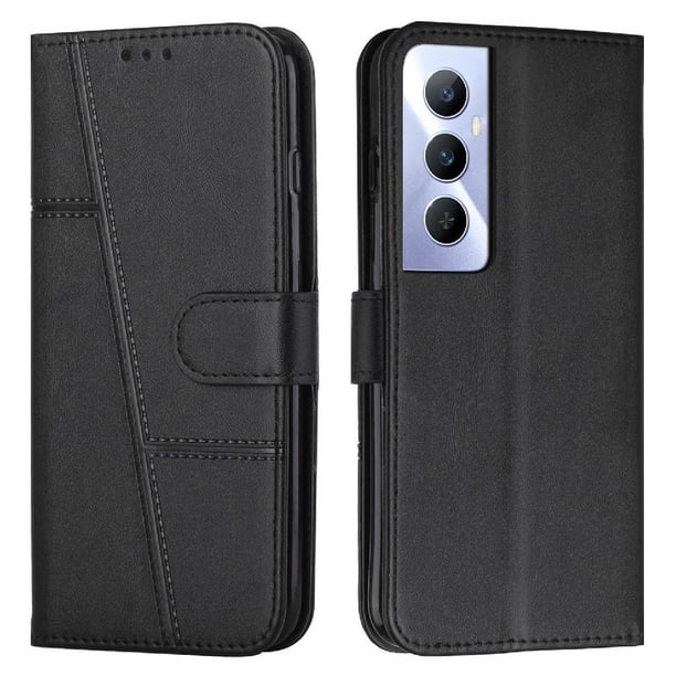 Funda Flip para FOXDOCK Realme C65 4G – Carcasa delgada y resistente a impactos con soporte para uso diario y profesional
