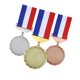 thumbnail image 4 of 3 Medallas De Metal En Blanco De Aleación De Zinc Con Cintas Para Competición Estilo B, 4 of 5