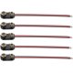thumbnail image 1 of (Paquete de 5 cables 22AGW, conector de batería tipo I de 9 V, clip de batería de 9 voltios, conector de clip de batería de 9 V con cable 22agw y carcasa de plástico con hebilla rígida), 1 of 5