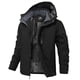 thumbnail image 1 of Chaqueta de invierno Buyboxs impermeable para esquí y snowboard, color negro, 2XL, 1 of 6