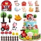 thumbnail image 1 of Decoraciones para tartas con temática de Sunshuang Farm, 20 unidades, para baby shower, 1 of 5