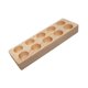 thumbnail image 5 of Estado De Madera Stand Rack Desk Botellas Organizador De Almacenamiento Para Festivales 24cmx8.5cmx3cm Oscuro, 5 of 5