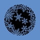 thumbnail image 3 of Troqueles de Corte Trdxxx 10x10 cm Plantilla Metálica de Copo de Nieve, 3 of 4