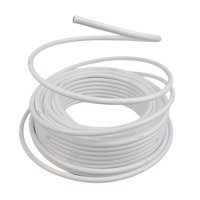 Magideal - Tubo De Modelado De Pvc, Accesorios De Bricolaje Para Bodas, Tubo De Globo Fácil De Usar, Tubo De Utilería Decorativo, Multifunción Para Decoración De Blanco 5M