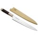 thumbnail image 1 of Cuchillo Yoshihiro VG10 240 mm Damasco con mango de ébano, 1 of 9