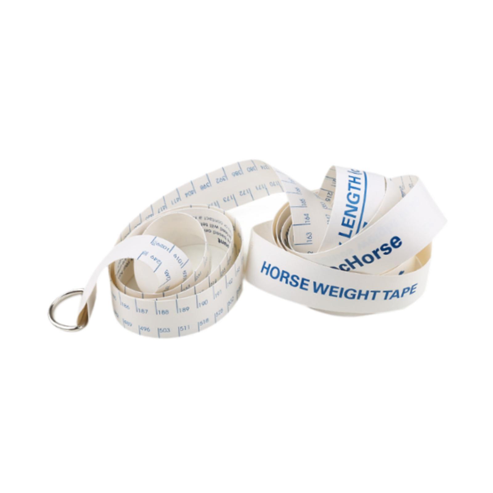 Magideal - Altura De Busto De Caballos Cinta De Medición Cinta De Peso Animal Cuerpo Pesado Cerdo Plegable Con Anillo D Altura De Caballo De Caballo Cinta De