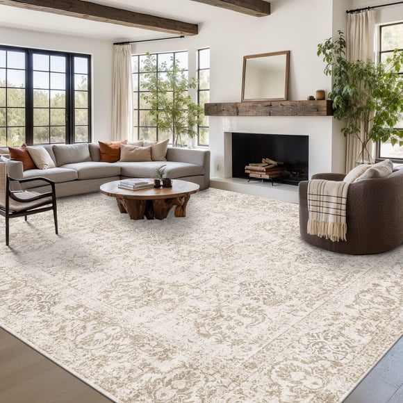 Alfombra Rugxara 274 × 305 cm Boho Vintage Neutra