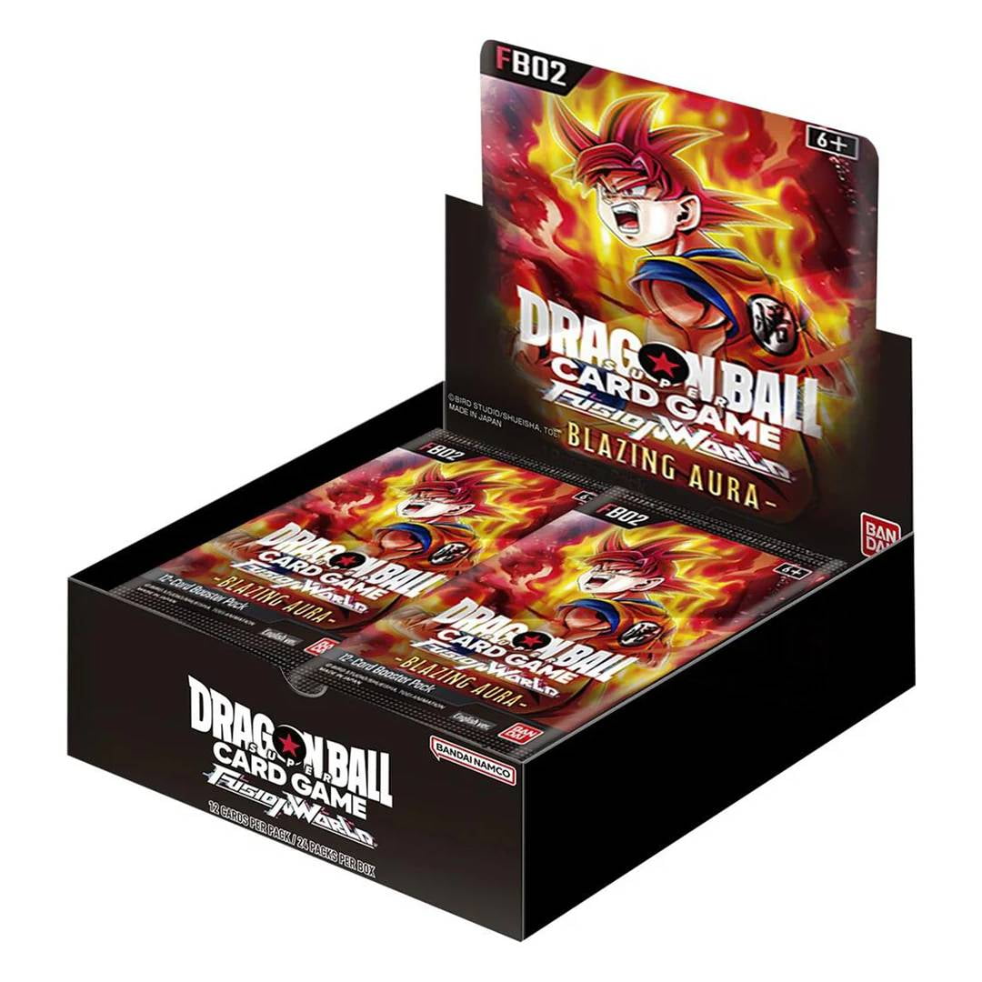 Bandai - Display Dbs Fusion World: Fb02 - Blazing Aura