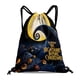 thumbnail image 1 of Pesadilla Antes de Navidad Mochila de Cuerdas para Deportes y Gimnasio, Bolsa de Cuerdas Resistente al Agua, Bolsa Cinch, 30×40cm, 1 of 6