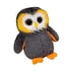 thumbnail image 1 of Búho De Peluche Realista, Figura De Búho Para Festival De Juguetes De Compañía, 20 Cm, Gris Oscuro, 1 of 3