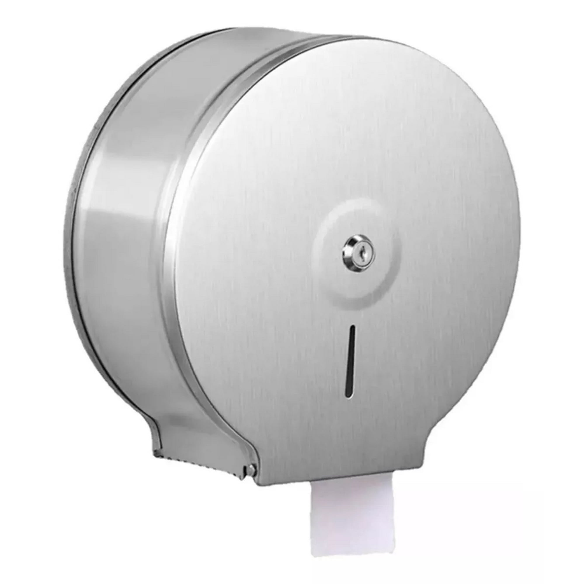 Taumm - Dispensador Papel Higiénico Acero Inoxidable Con Llave