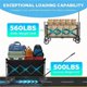thumbnail image 5 of Carrito Utility LIAPOTT Plegable con Capacidad de 254 kg y Ruedas Todo Terreno, 5 of 9
