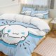 thumbnail image 1 of Cinnamoroll 3-Piece Twin Bed Set - Includes 1 Single Comforter And 2 Pillowcases Bedding - Fade Resistant Microfiber - Cinnamoroll, 1 of 4