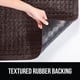 thumbnail image 3 of Felpudo Gorilla Grip, protector de humedad ultraabsorbente, 5,7 L, color café, 3 of 9
