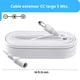 thumbnail image 2 of Cable Cámara Seguridad Extensor Universal 5 Metros 12v Blanco, 2 of 3