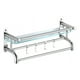 thumbnail image 1 of Estante Organizador Baño Toallero Acero inoxidable Vidrio, 1 of 3